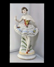 Vintage German Porcelain Ballerina 6