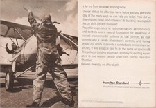 Hamilton Standard Aircraft Propellers Aviation Vintage 1967 2pg Print Ad picture