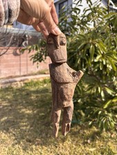Old African Wood Carving Fetish Voodoo Ceremonial Chockwe? African Art Figur 11” picture