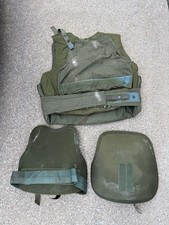 Vietnam Era US Flak Jacket Armor Ground Troop Variable Type Large Regular 1969 picture