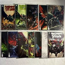 Batman Spawn #1 Original & 11 Variants NM DC Image 2022 MCFARLANE 12 Comic Lot picture