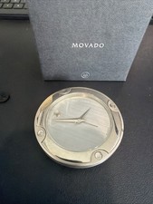 Vintage MOVADO STAND UP CLOCK picture