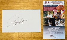 Richard Avedon Signed Autographed 3x5 Card JSA Certified Photographer picture