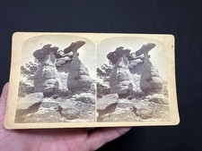 1870’s Era L.K. Oldroyd’s “Dutch Wedding” Colorad Rock Formation Stereo View picture