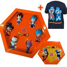 Dragon Ball Burger King Box Set 6 Figures Thailand Limited 1000pc Free T-Shirt L picture