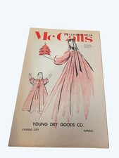 McCalls December 1954 Vtg Sewing Patterns Catalog Young Dry Goods Kansas City picture