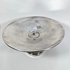 Georges Briard El Dorado Pedestal Dish Silver Mfg Co 12” Round picture