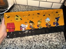 Peanuts Halloween Trick Or Treat Serving Tray picture