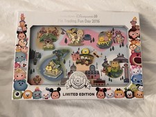 Disneyland Disney Hong Kong Trading Pins 10th Anniversary Box Set Limited 800 picture