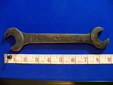 Vtg Snail Brand Spanner Open end Wrench 1/2 w 9/16 & 7/16 Made in England 2777 picture