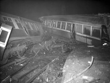 Sutton Coldfield Train Crash 1955 Old Photo 1 picture