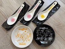 Momoiro Clover Z Bamiyan Collaboration Small Plate & Spoon Set 10th Anniversary picture