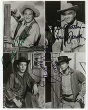 REPRINT - BONANZA Cast RP PRINTED SIGNATURE / AUTOGRAPH REPRINT 8x10 Photo picture