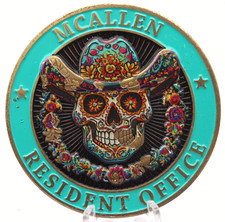 U.S. Secret Service McAllen Resident Office Texas Challenge Coin 2.25