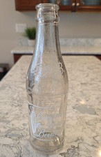 Vintage Central Iowa Beverages Soda Pop Bottle Coke Coca Cola Marshalltown Iowa picture