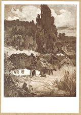 I.Yizhakevych 1956 Ukrainian postcard to T. Shevchenko poem IF YOU WOULD KNOW... picture