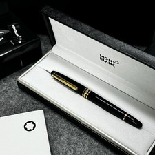 Montblanc Meisterstück Classique 163R Black Gold Rollerball Pen picture