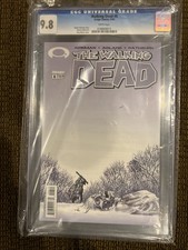 The Walking Dead #8 Comic Book 1st Printing, CGC 9.8, 2004, Image Comics picture