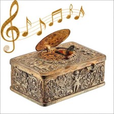 Three-Embossed Bird Music Box Wind Up Mechanical Automaton picture