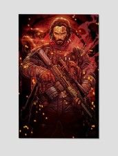BRZRKR #1 Variant Premium Print Keanu Reeves Poster 11x17 Comic Wall Art picture
