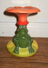 Froggie 5 Slot Ceramic Toothbrush Holder picture