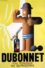Dubonnet 1930s Vintage Art Deco Poster - A.M. Cassandre 24x36” ✨ picture