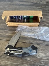 CRKT 1141 Elishewitz Scarab  AUS-8 Taiwan 2008 Folding Knife picture