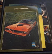 1971 Plymouth Barracuda brochure picture