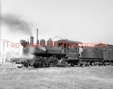 Arkansas RR #300 2-6-0 Star City AR circa 1949 ALCO Cooke #65200 NEW 8x10 PHOTO picture