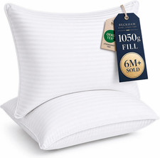 Beckham Hotel Collection Bed Pillows Standard/Queen Size Set of 2 | Original Sof picture