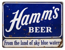 HAMM'S BEER FROM THE LAND OF SKY BLUE WATER  12