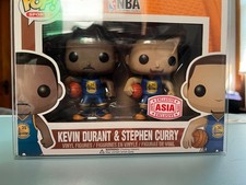 Asia Exclusive NBA Kevin Durant & Stephen Curry Funko Pop picture