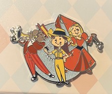 Disneyland 70th Anniversary Vault Cast Members Glittery Pin LE 600 picture