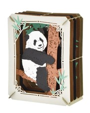 Paper Theater PT-294 Shiba Inu Panda Paper Craft Made in Japan NEW picture