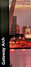 Gateway Arch National Park Missouri National Park Service Unigrid Brochure Map picture