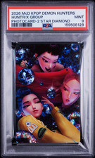 Huntr/x 2026 McDonald's K-Pop Demon Hunters 2 Star Diamond Photocard PSA 9 Mint picture