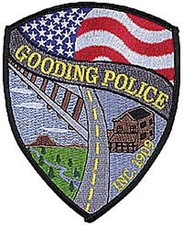 Gooding Idaho Police Patch Collectible New picture