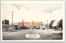 ARKANSAS Glenwood Main Street Gas Station Chevrolet Dealer 1930s Postcard E picture