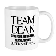 11oz mug Team Dean Supernatural picture
