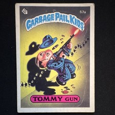 1985 Topps Garbage Pail Kids GPK Series 2 OS2 57a Tommy Gun picture