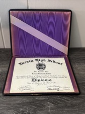 1959 Lorain High School Diploma- Lorain Ohio  picture
