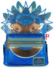 Loungefly Marvel Black Panther Wakanda Forever Namor Cosplay Mini Backpack LE picture