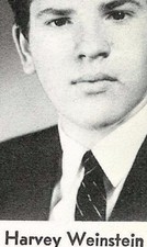 HARVEY WEINSTEIN High School Yearbook SENIOR Year picture