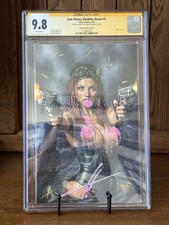Gun Honey Double Down #1 B CGC 9.8 SS CARLA COHEN SKETCH BUBBLE GUM picture
