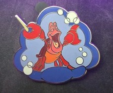 The Little Mermaid - 7 Pin Booster Set - Sebastian ONLY Disney Pin  91957 picture