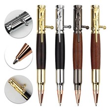 Pen Bolt Action Pen Bullet Rifle Clip Metal Material Great Gift For Dad Friend picture