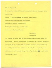 Photo:[Letter from Private Phil Brown to Col. Roy Stryker] picture