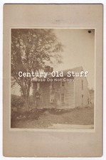 Ipswich, MA - Antique, 1882 Photo of the Jacob Perkins House in Ruins picture