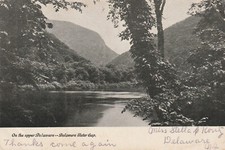 1906 On The Upper Delaware-Delaware Water Gap, Pennsylvania, RPPC a299 picture