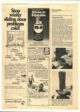 1979 WD-40, Troy Bilt Tillers, Sentry Hardware, Lube Wagon Vintage Print Ads picture